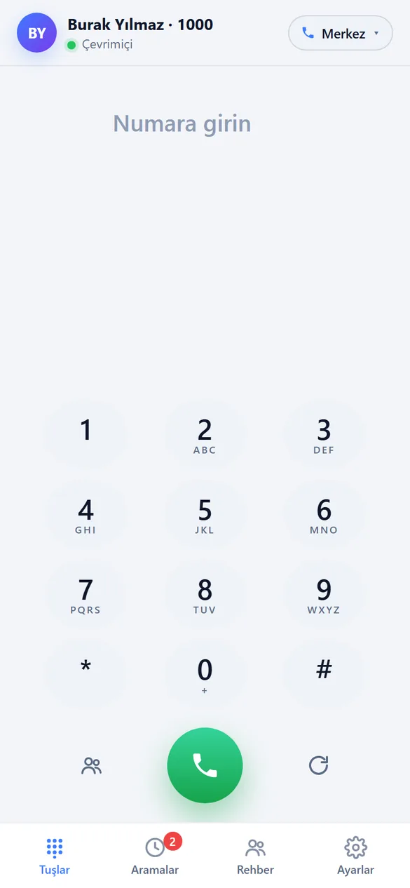 صفحهکلید اپلیکیشن Android Buluthat
